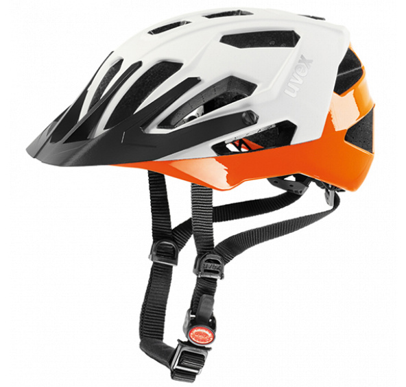 Helma Uvex Quatro White Mat Orange Model Teamsport