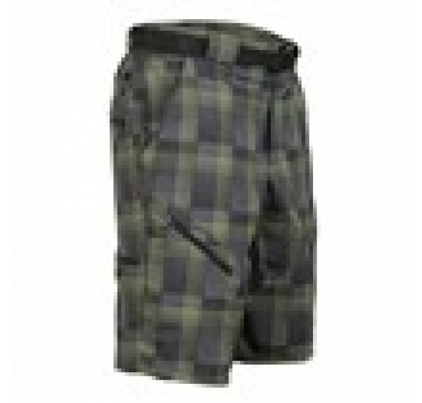 ZOIC Black Market plaid shorts shadow fade L Teamsport