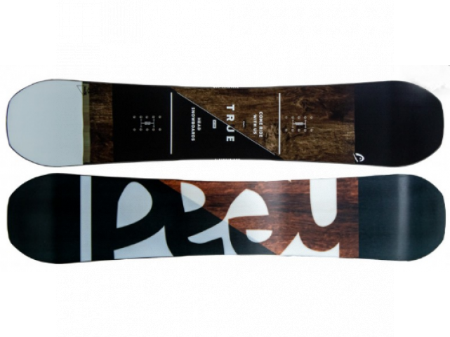 head true black snowboard